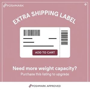 Over 5lb Bundle Shipping Label For An Extra Box